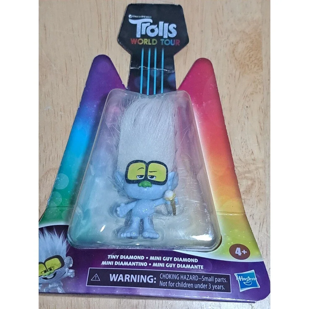 BRAND NEW Lot of 3 DreamWorks Hasbro 2019 Trolls World Tour 3